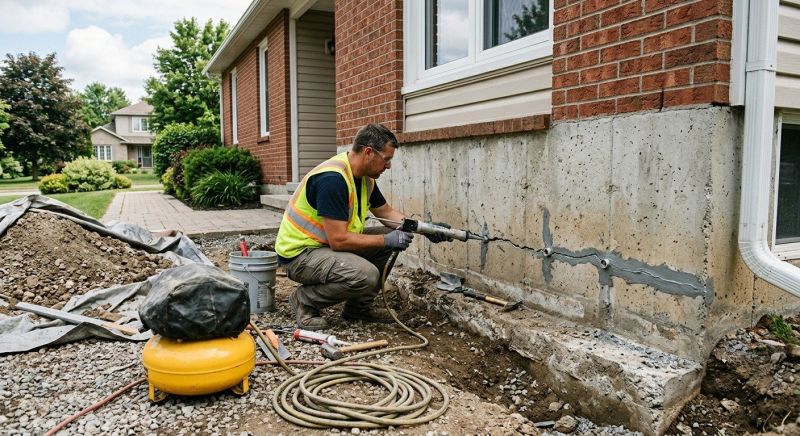 Basement Foundation Repair in Ardmore, PA