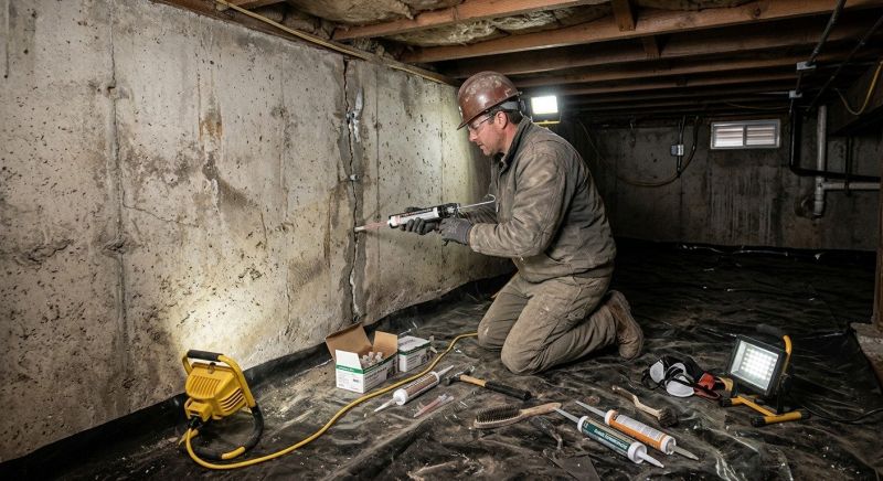 Basement Foundation Repair in Boyertown, PA