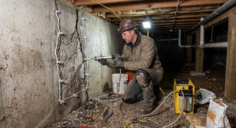 Basement Foundation Repair in Chester Springs, PA