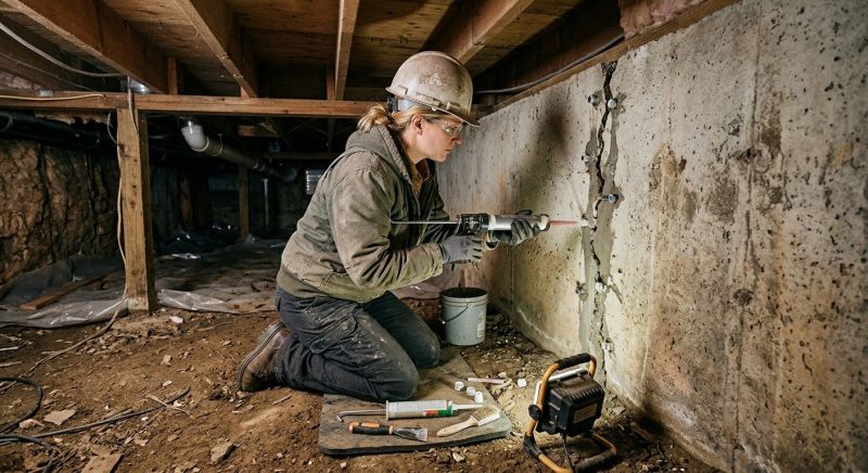 Basement Foundation Repair in Fort Washington, PA