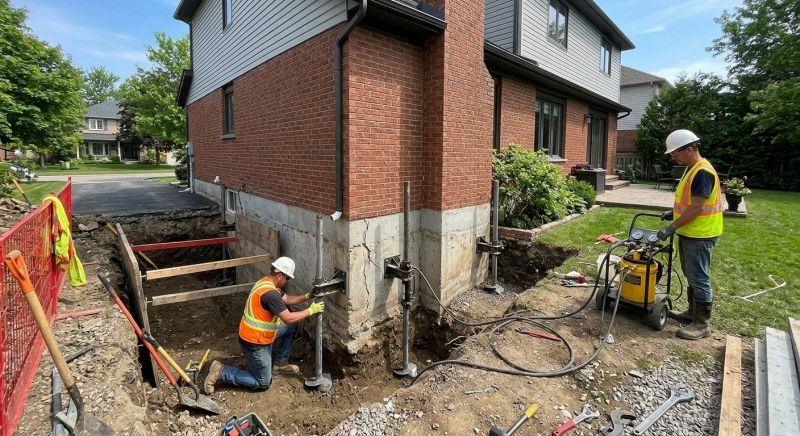 Basement Underpinning in Collegeville, PA