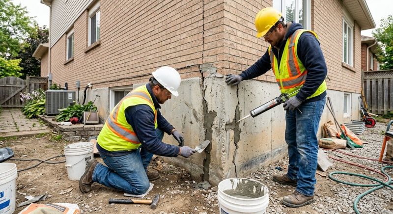 Building Foundation Repair in Alburtis, PA