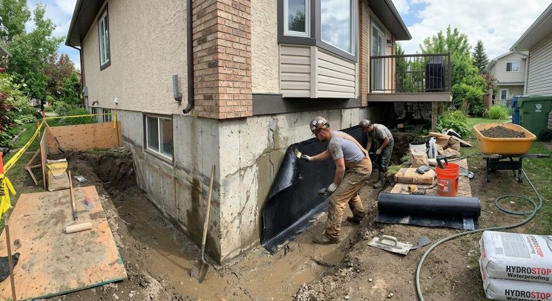 Building Foundation Repair in Devon, PA