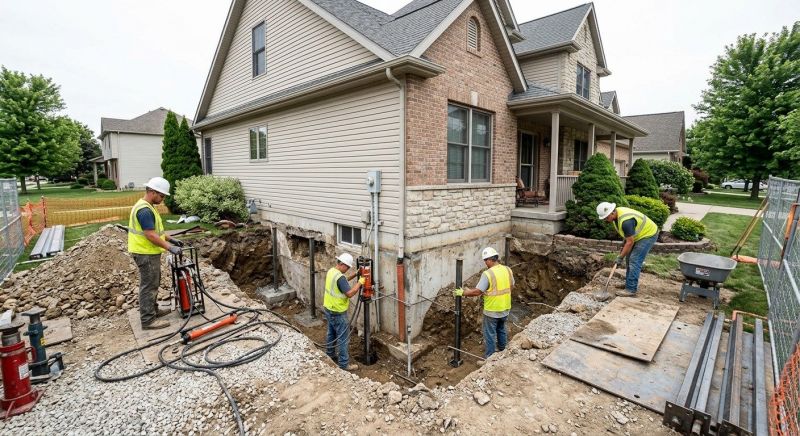 Building Foundation Repair in Havertown, PA
