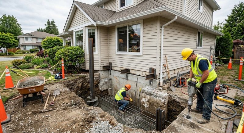 Building Foundation Repair in Media, PA