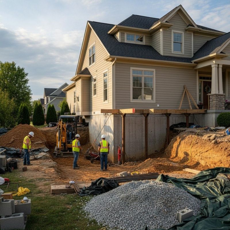 Building Foundation Repair in Royersford, PA