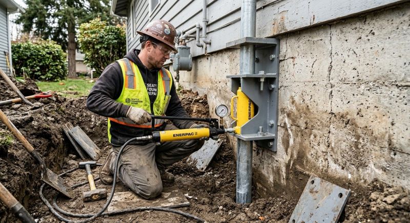 Concrete Foundation Leveling in Douglassville, PA