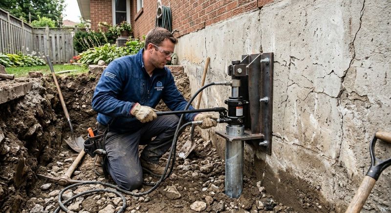 Concrete Foundation Leveling in East Greenville, PA