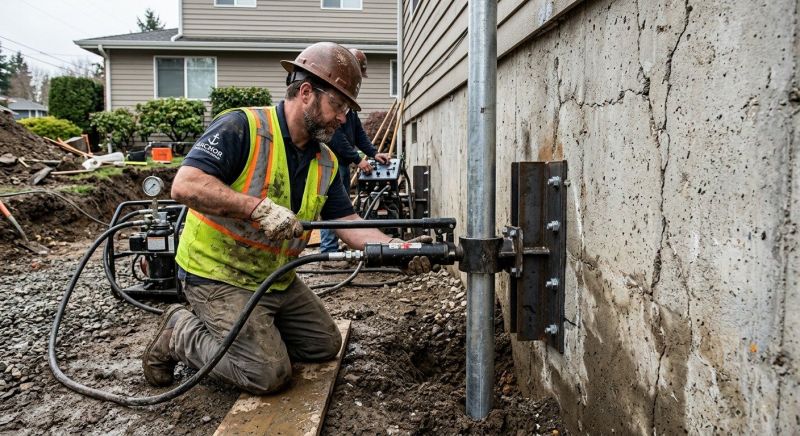 Concrete Foundation Leveling in Glenside, PA