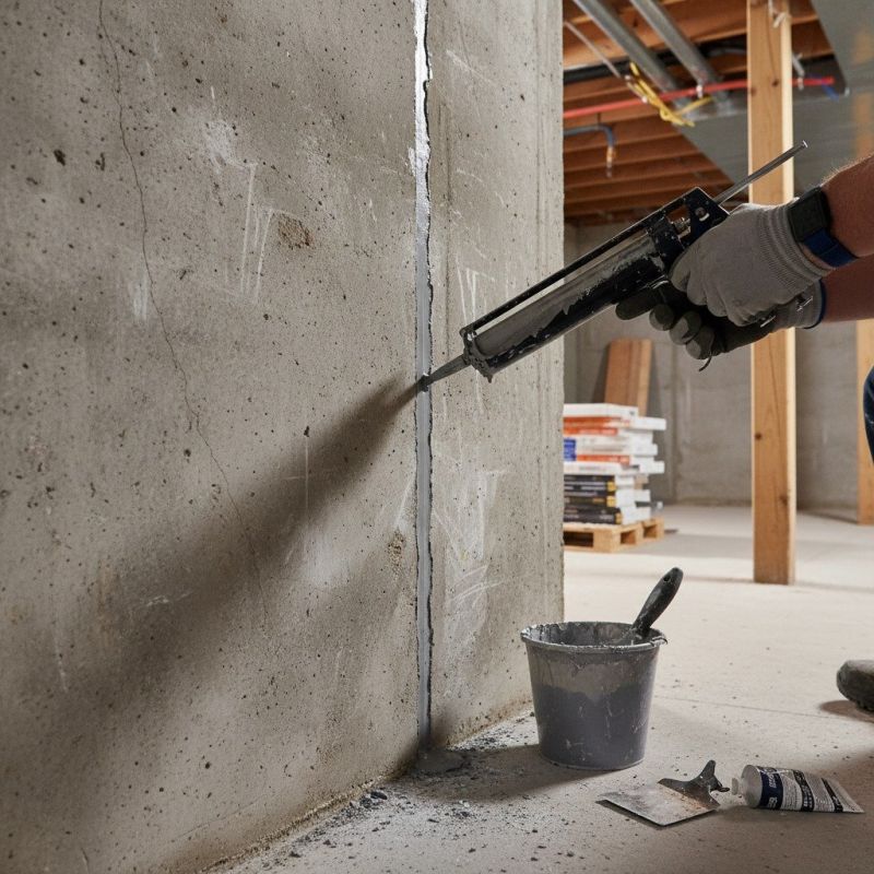 Cracked Basement Floor Repair in Collegeville, PA