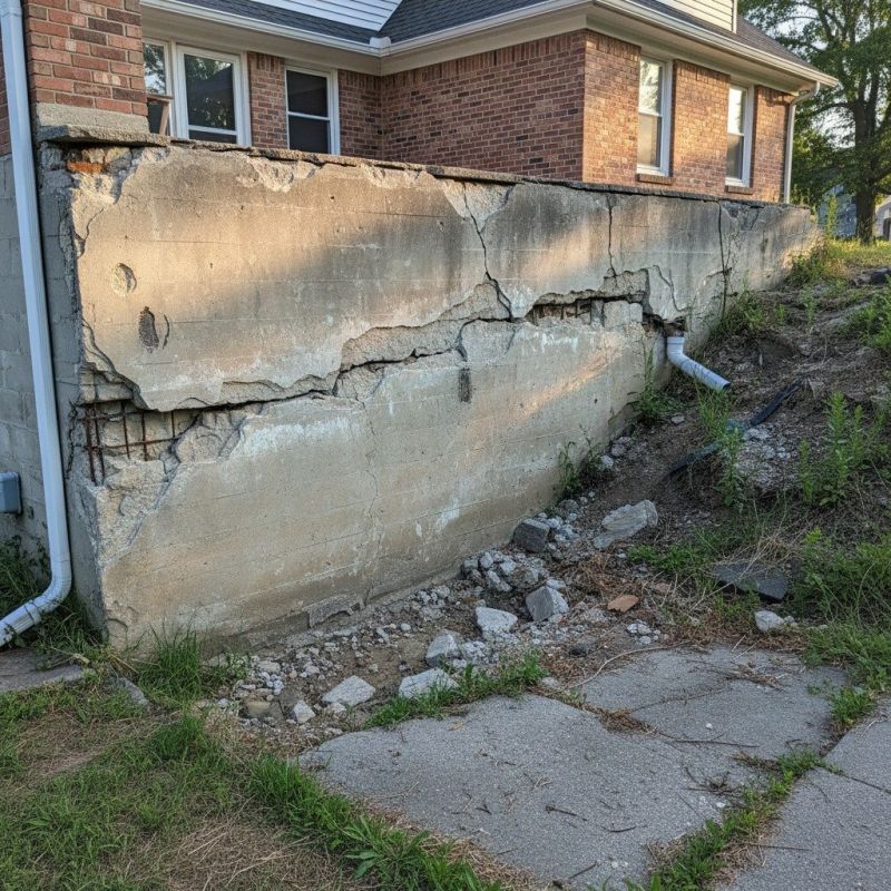 Cracked Foundation Repair in East Greenville, PA