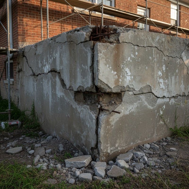 Cracked Foundation Repair in Harleysville, PA