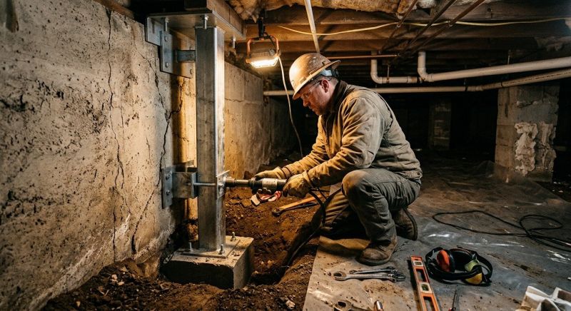 Crawlspace Foundation Repair in Alburtis, PA