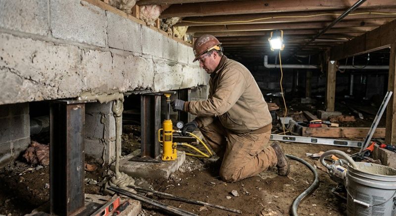 Crawlspace Foundation Repair in Emmaus, PA