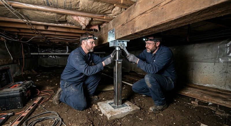 Crawlspace Foundation Repair in Huntingdon Valley, PA