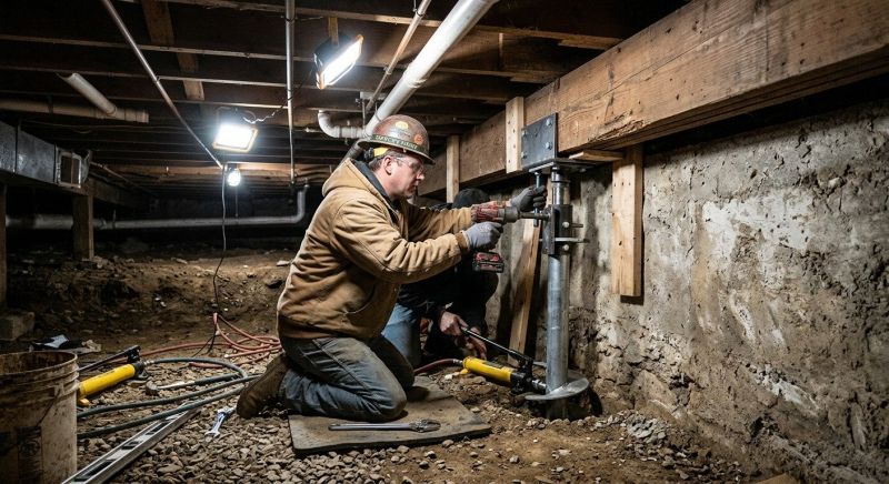 Crawlspace Foundation Repair in Collegeville, PA