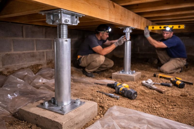 Crawlspace Structural Repair in Collegeville, PA