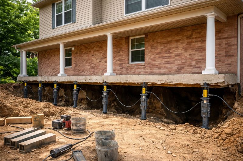 Foundation Jacking in Dublin, PA