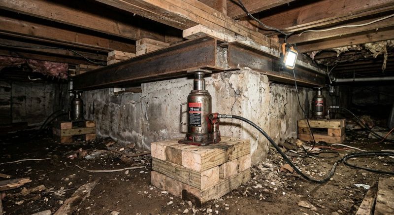 Foundation Jacking in Lansdale, PA