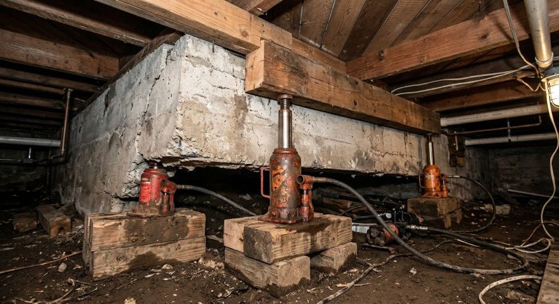 Foundation Jacking in Collegeville, PA