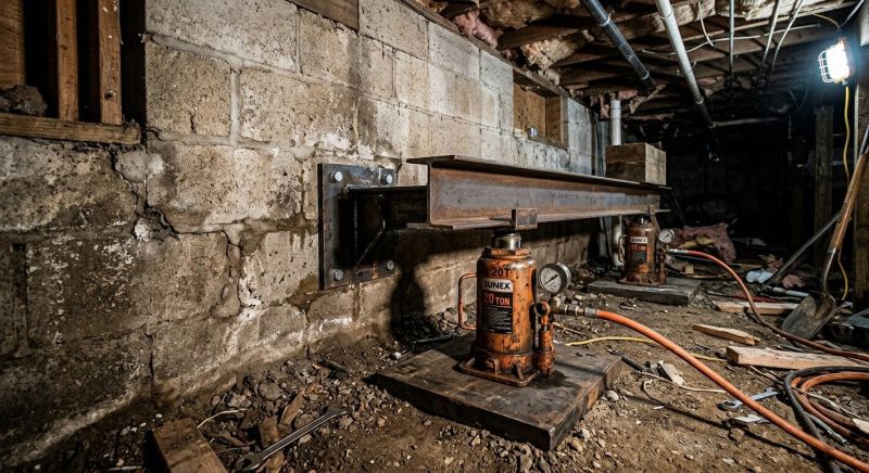 Foundation Jacking in Phoenixville, PA