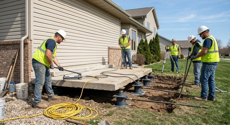 Foundation Lifting in Cheltenham, PA