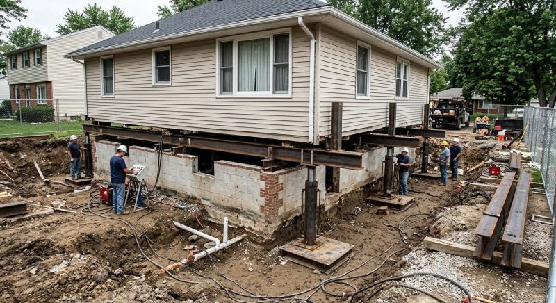 Foundation Lifting in Clifton Heights, PA