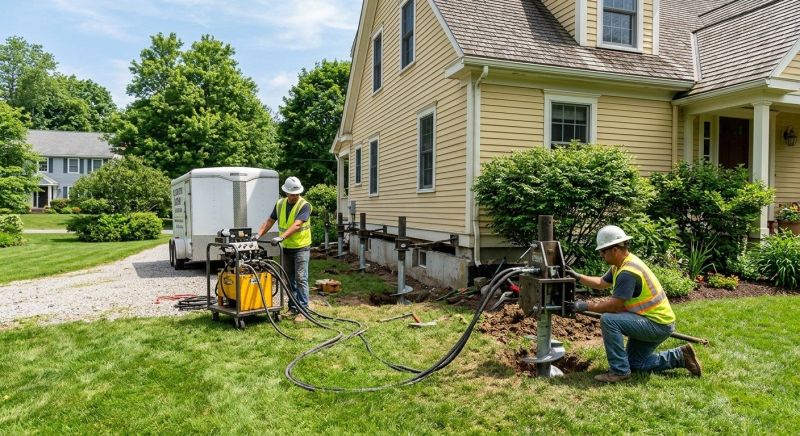 Foundation Lifting in Philadelphia, PA