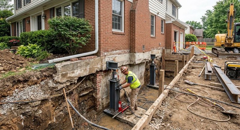 Foundation Raising in Harleysville, PA