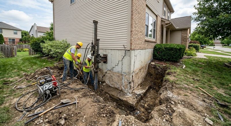 Foundation Renovation in Collegeville, PA