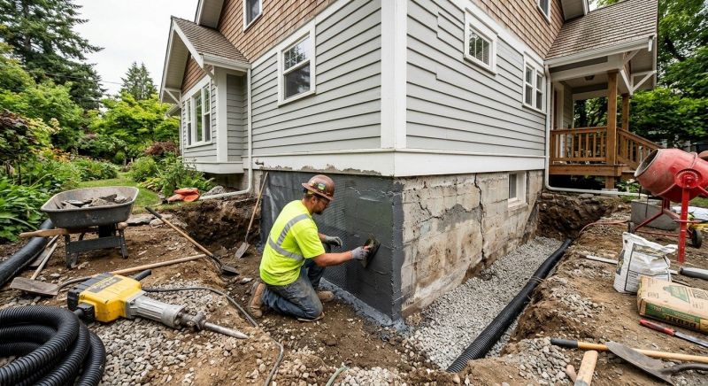 Foundation Renovation in Collegeville, PA