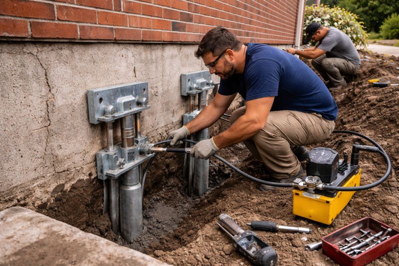 Foundation Repair in Chalfont, PA