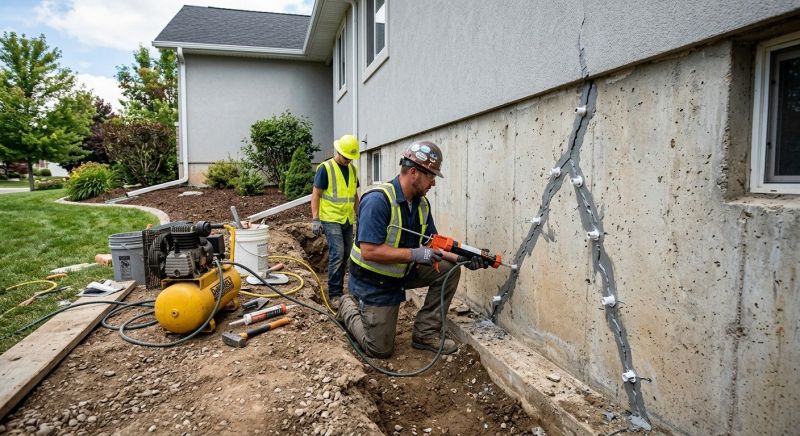 Foundation Repair in Glen Mills, PA
