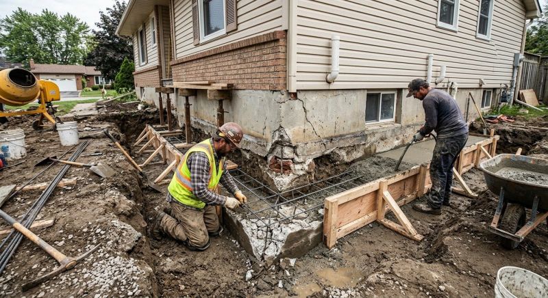 Foundation Repair in Glenolden, PA