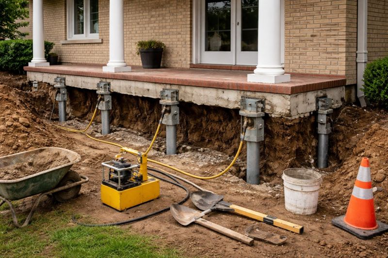 Foundation Stabilizing in Berwyn, PA