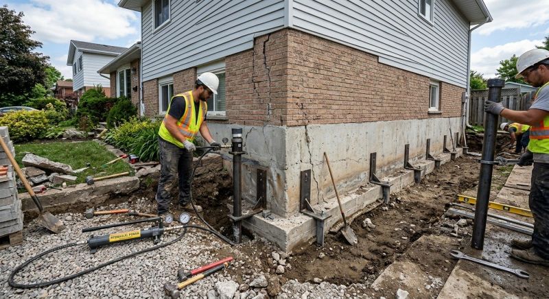 Foundation Stabilizing in Chester County, PA
