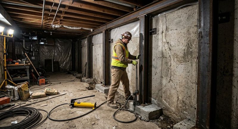 Foundation Stabilizing in Gilbertsville, PA