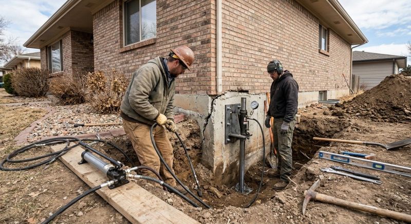 Foundation Stabilizing in Royersford, PA
