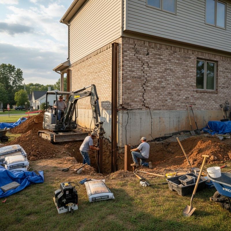 Foundation Structural Repair in Barto, PA