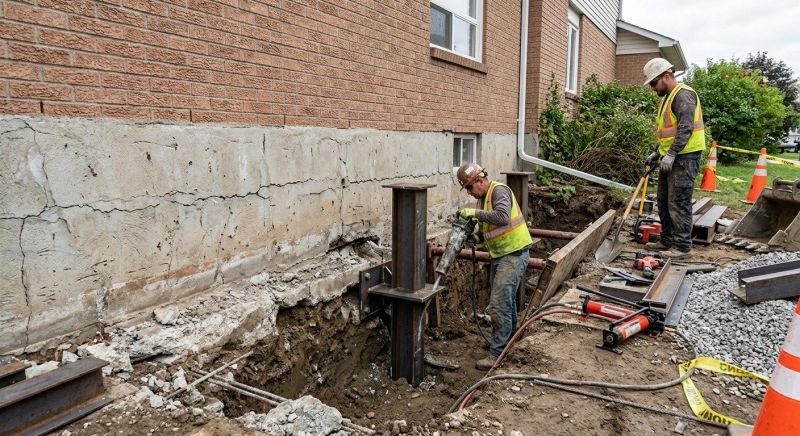Foundation Structural Repair in Chester Springs, PA