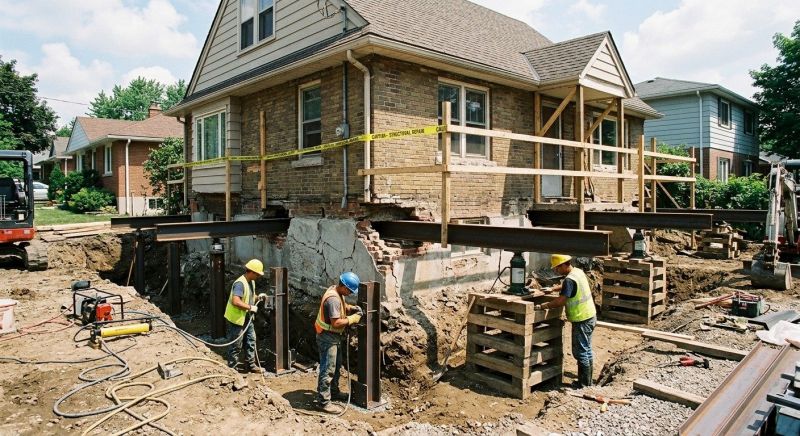Foundation Structural Repair in Elkins Park, PA