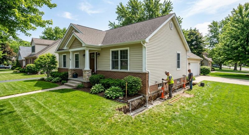 Home Foundation Leveling in Media, PA