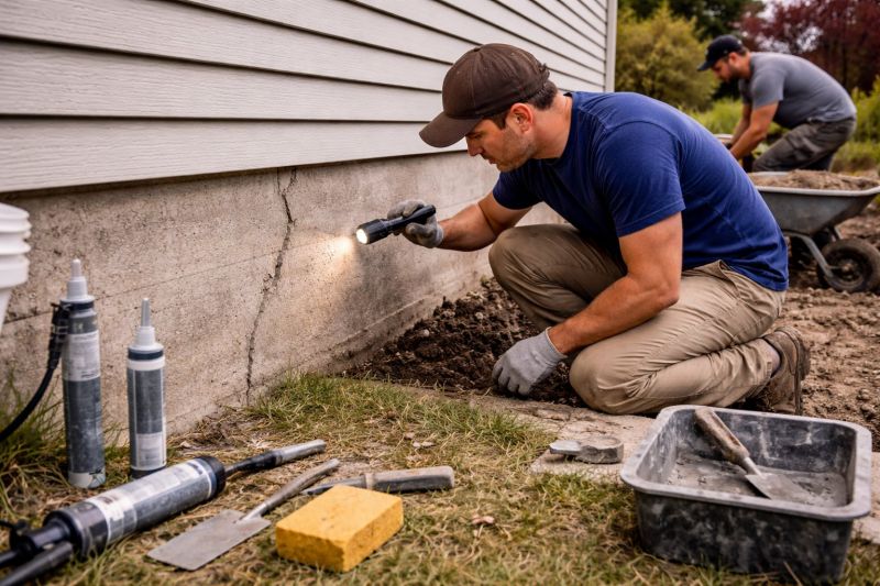 Home Foundation Repair in Emmaus, PA