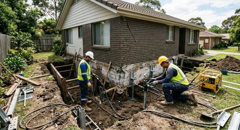 Home Foundation Repair in Pennsburg, PA