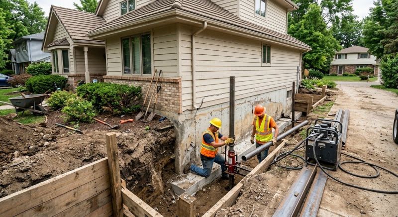 Home Foundation Repair in Souderton, PA