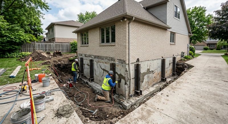 House Foundation Repair in Chester, PA