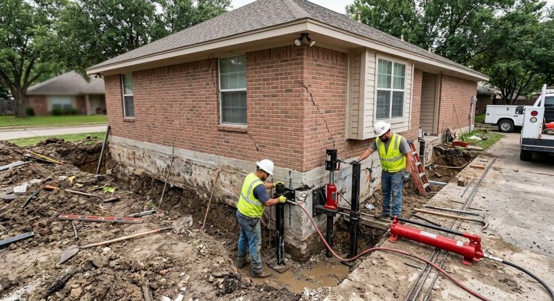 House Foundation Repair in Drexel Hill, PA