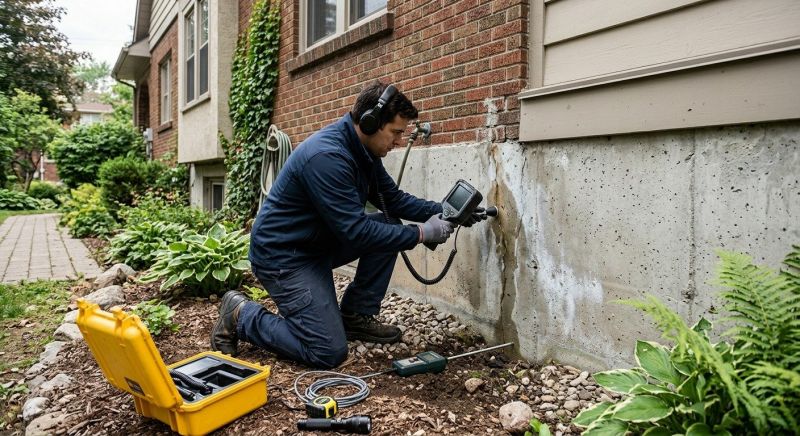 Leaking Foundation Repair in Collegeville, PA