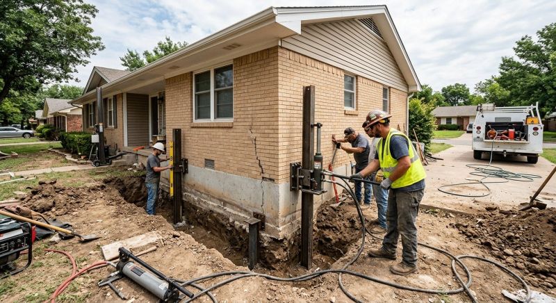 Settling Foundation Service in Horsham, PA