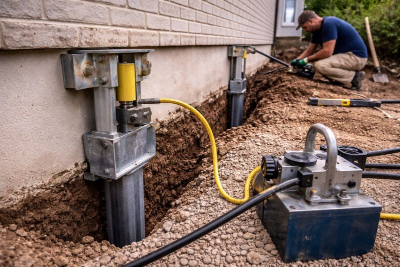 Sinking Foundation Repair in Fort Washington, PA